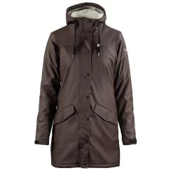 Horze Billie Women's PU Rain Riding Jacket With Fleece -Equestrian Clothing Shop 33501 BRBR 1