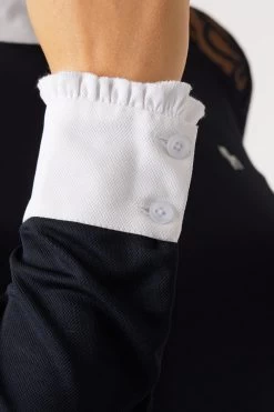 Horze Sylvie Women's Long Sleeve Lace Show Shirt 20 Horze Sylvie Women's Long Sleeve Lace Show Shirt -Equestrian Clothing Shop 33530 VDB 7