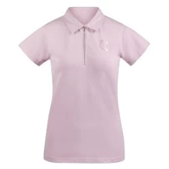 Horze Amy Women's Short Sleeve Cotton Stretch Polo Shirt