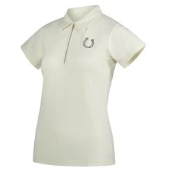 Horze Amy Women's Short Sleeve Cotton Stretch Polo Shirt 21 Horze Amy Women's Short Sleeve Cotton Stretch Polo Shirt -Equestrian Clothing Shop 33536 EWH 2