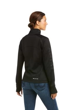 Ariat Women's Laguna 1/4 Zip Longsleeve 19 Ariat Women's Laguna 1/4 Zip Longsleeve -Equestrian Clothing Shop 335372 BL BL 2