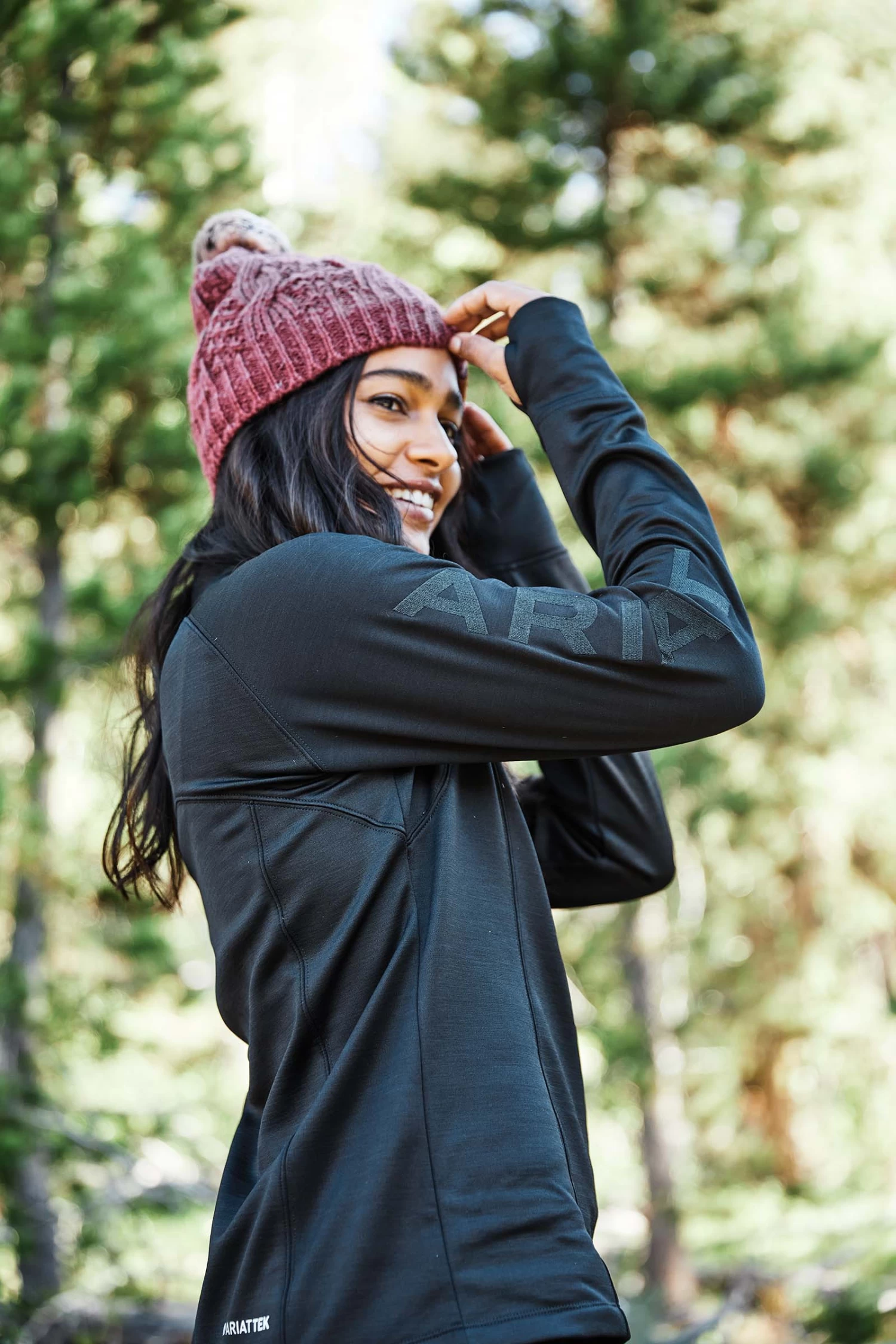 Ariat Women's Laguna 1/4 Zip Longsleeve 5 Ariat Women's Laguna 1/4 Zip Longsleeve - Image 5