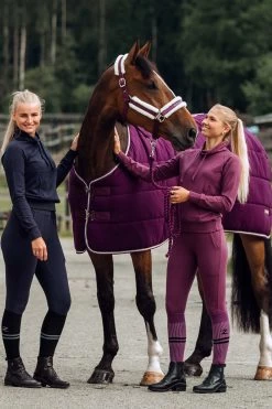 Horze Elinor Women's Sweatshirt With High Collar -Equestrian Clothing Shop 33545 VDB 5