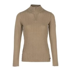 B Vertigo Ruth Women's Knitted Pullover With Zipper -Equestrian Clothing Shop 33546 TWBR 1