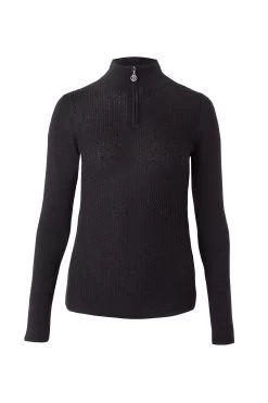B Vertigo Ruth Women's Knitted Pullover With Zipper -Equestrian Clothing Shop 33546 VDB 1