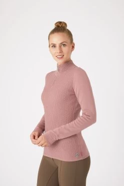 B Vertigo Ruth Women's Knitted Pullover With Zipper -Equestrian Clothing Shop 33546 orpi 02