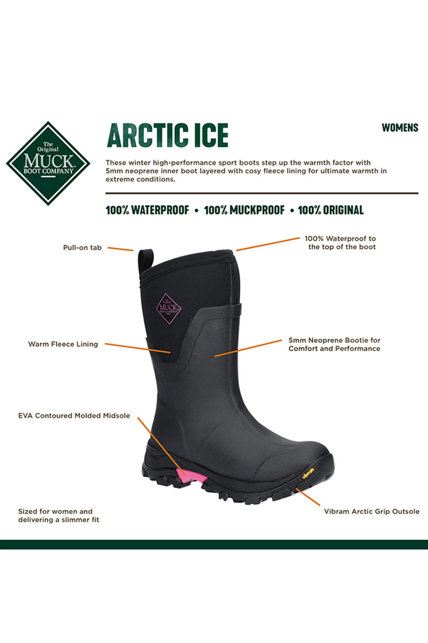 Muck Boot Ladies Arctic Ice AG Tall 15 Muck Boot Ladies Arctic Ice AG Tall - Image 15