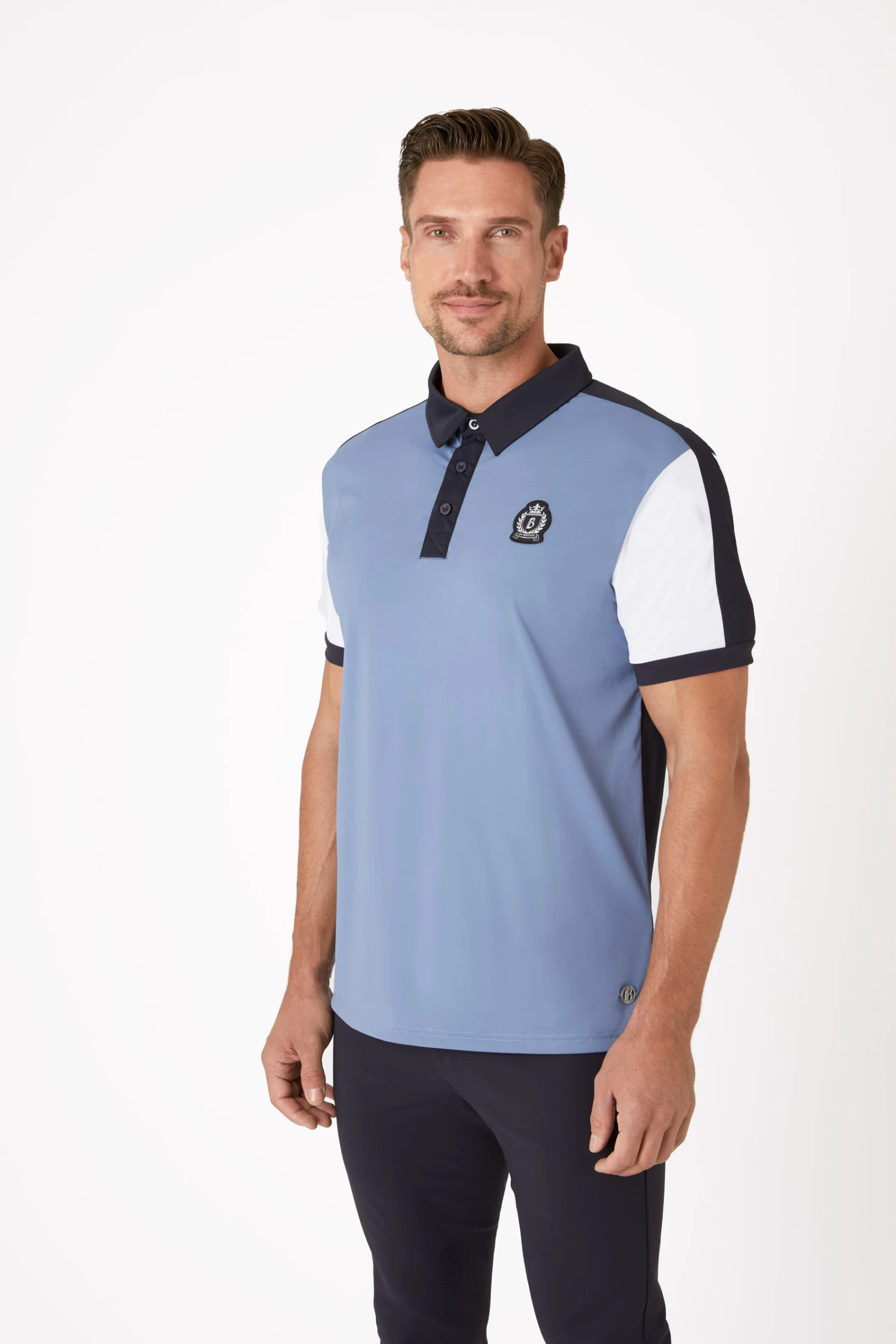 B Vertigo Alec Men's Functional Polo Shirt 10 B Vertigo Alec Men's Functional Polo Shirt - Image 10