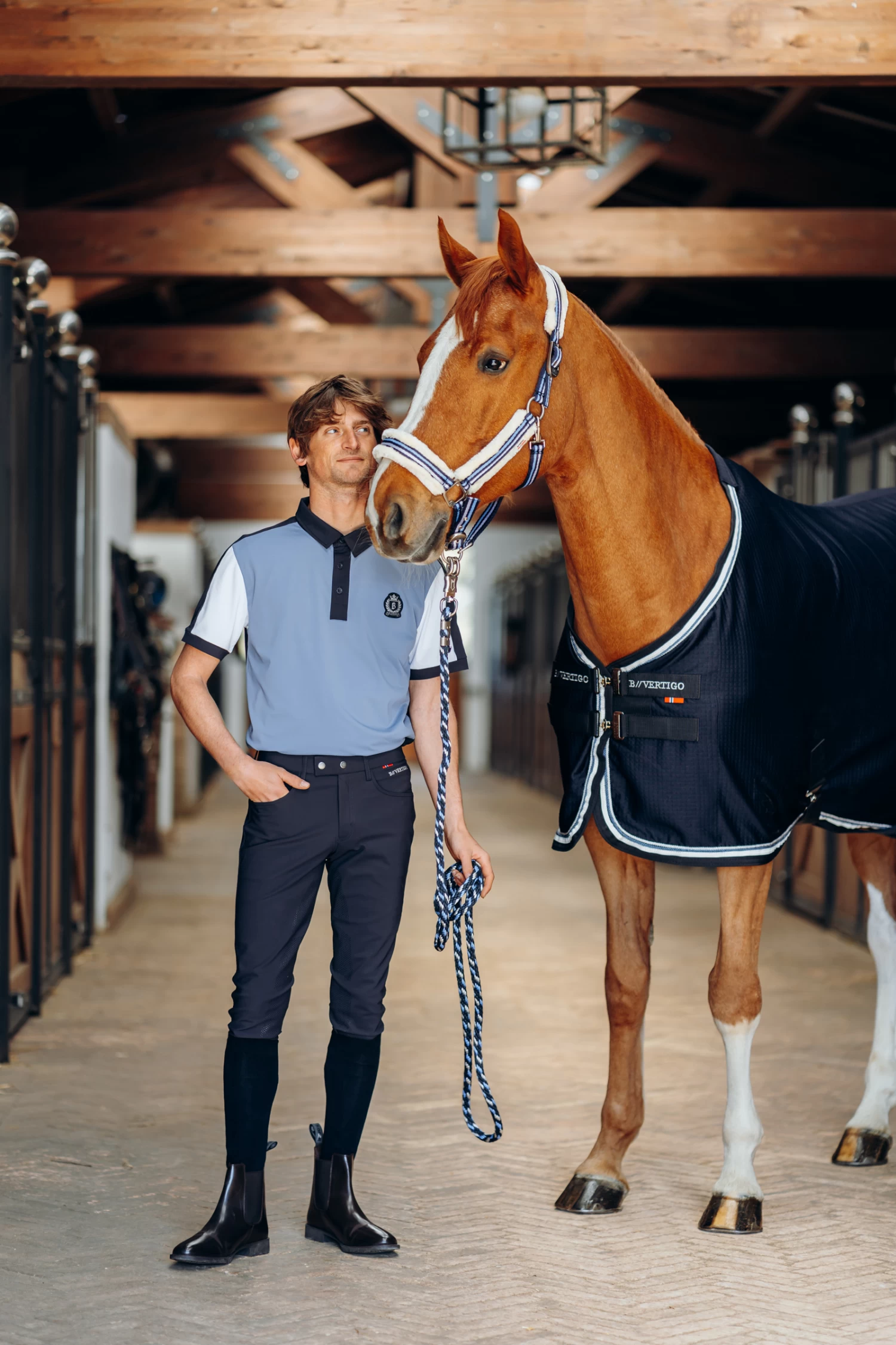 B Vertigo Alec Men's Functional Polo Shirt 17 B Vertigo Alec Men's Functional Polo Shirt - Image 17