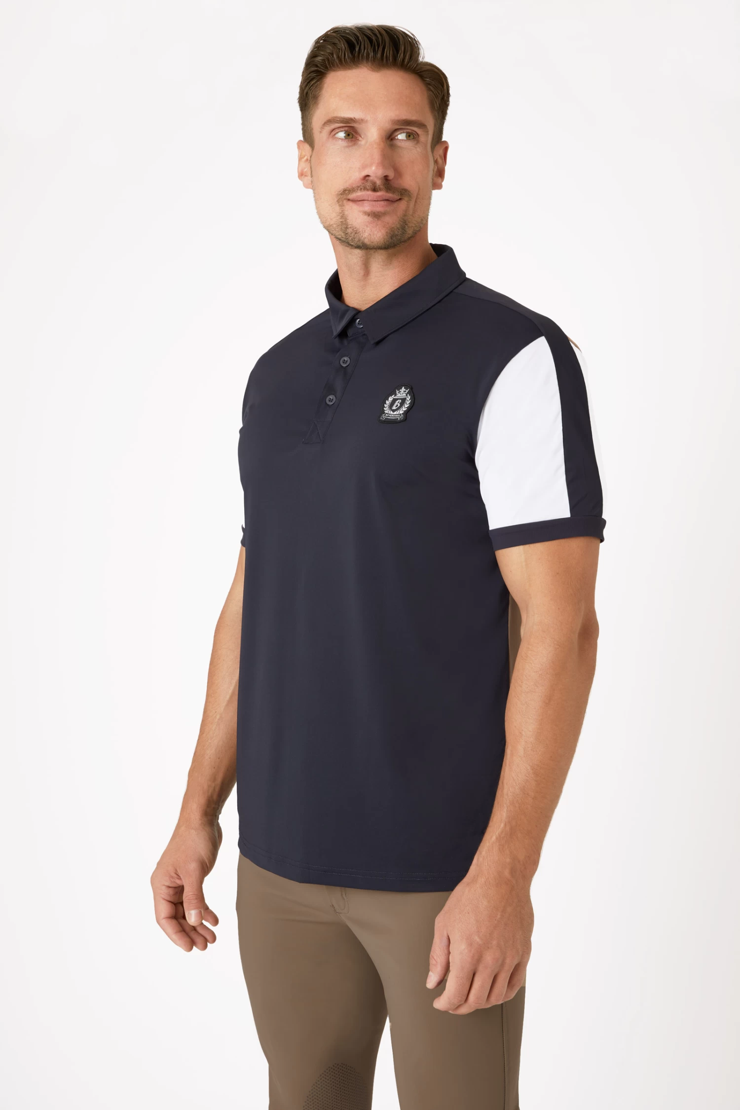 B Vertigo Alec Men's Functional Polo Shirt 2 B Vertigo Alec Men's Functional Polo Shirt - Image 2