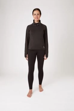 Horze Kaitlin Women's Functional Sweatshirt With Flower Collar -Equestrian Clothing Shop 33595 AFBR 3