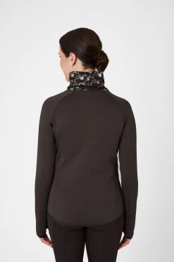 Horze Kaitlin Women's Functional Sweatshirt With Flower Collar -Equestrian Clothing Shop 33595 AFBR 4