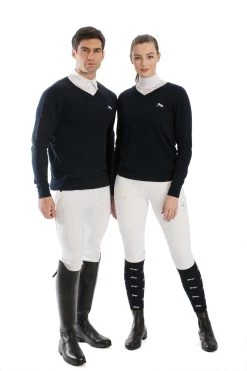 Horseware Signature Cotton Knit V-Neck