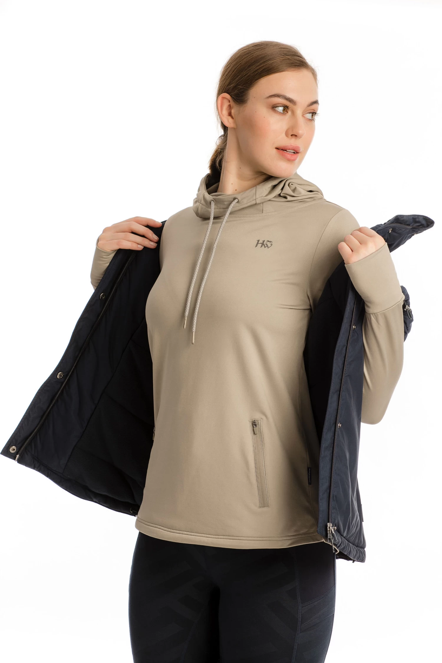 Horseware Technical Hooded Fleece 2 Horseware Technical Hooded Fleece - Image 2