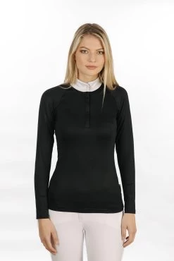 Horseware Sara Jersey Competition Long Sleeve -Equestrian Clothing Shop 336062 BL 3