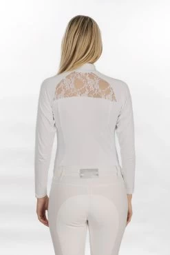 Horseware Sara Jersey Competition Long Sleeve -Equestrian Clothing Shop 336062 WH 4