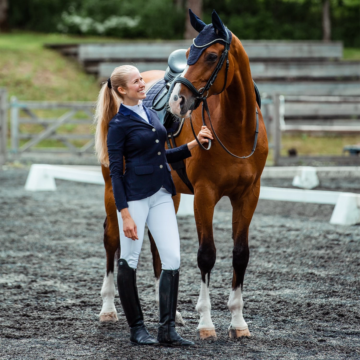 B Vertigo Gabrielle Women's Mesh Show Riding Jacket 12 B Vertigo Gabrielle Women's Mesh Show Riding Jacket - Image 12