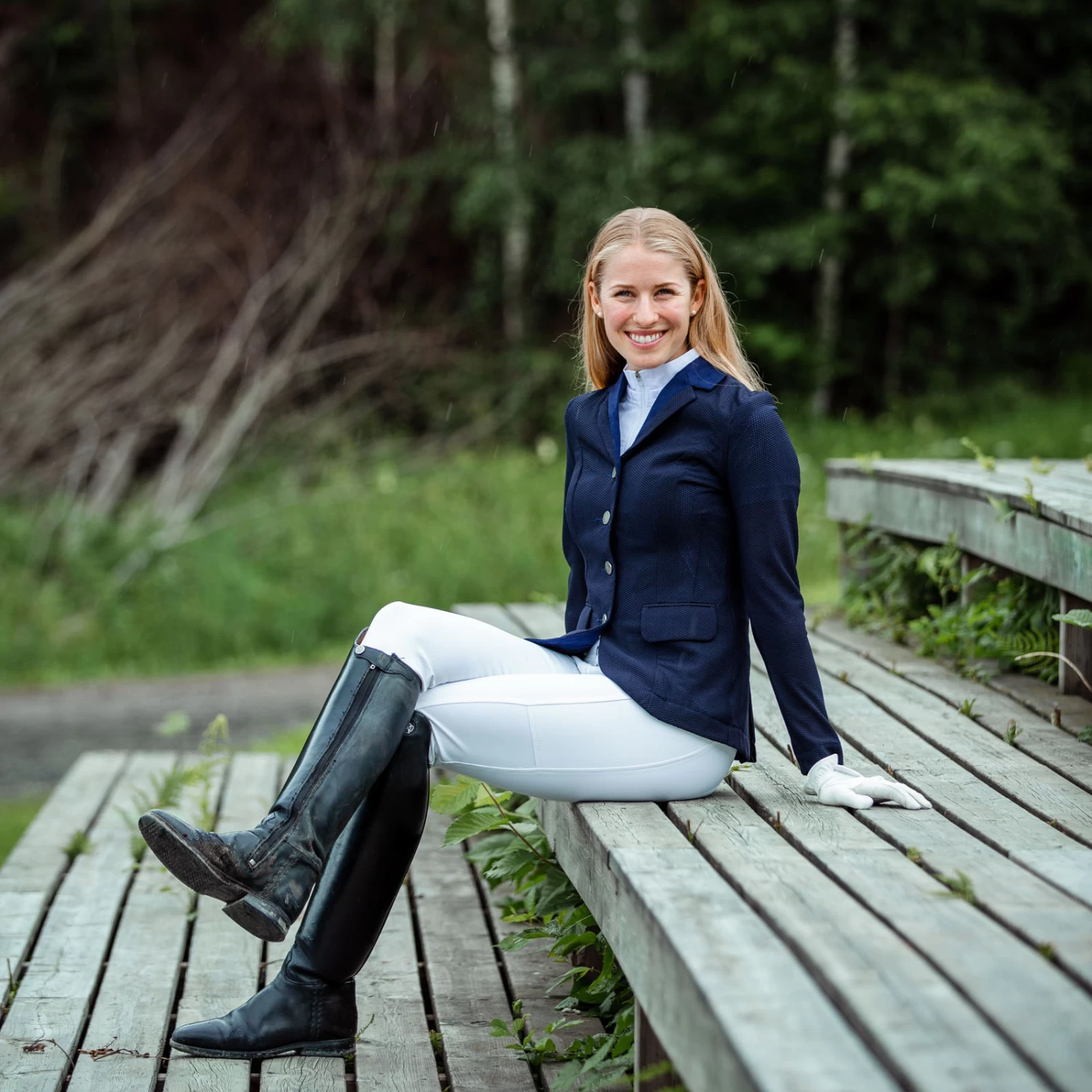 B Vertigo Gabrielle Women's Mesh Show Riding Jacket 13 B Vertigo Gabrielle Women's Mesh Show Riding Jacket - Image 13