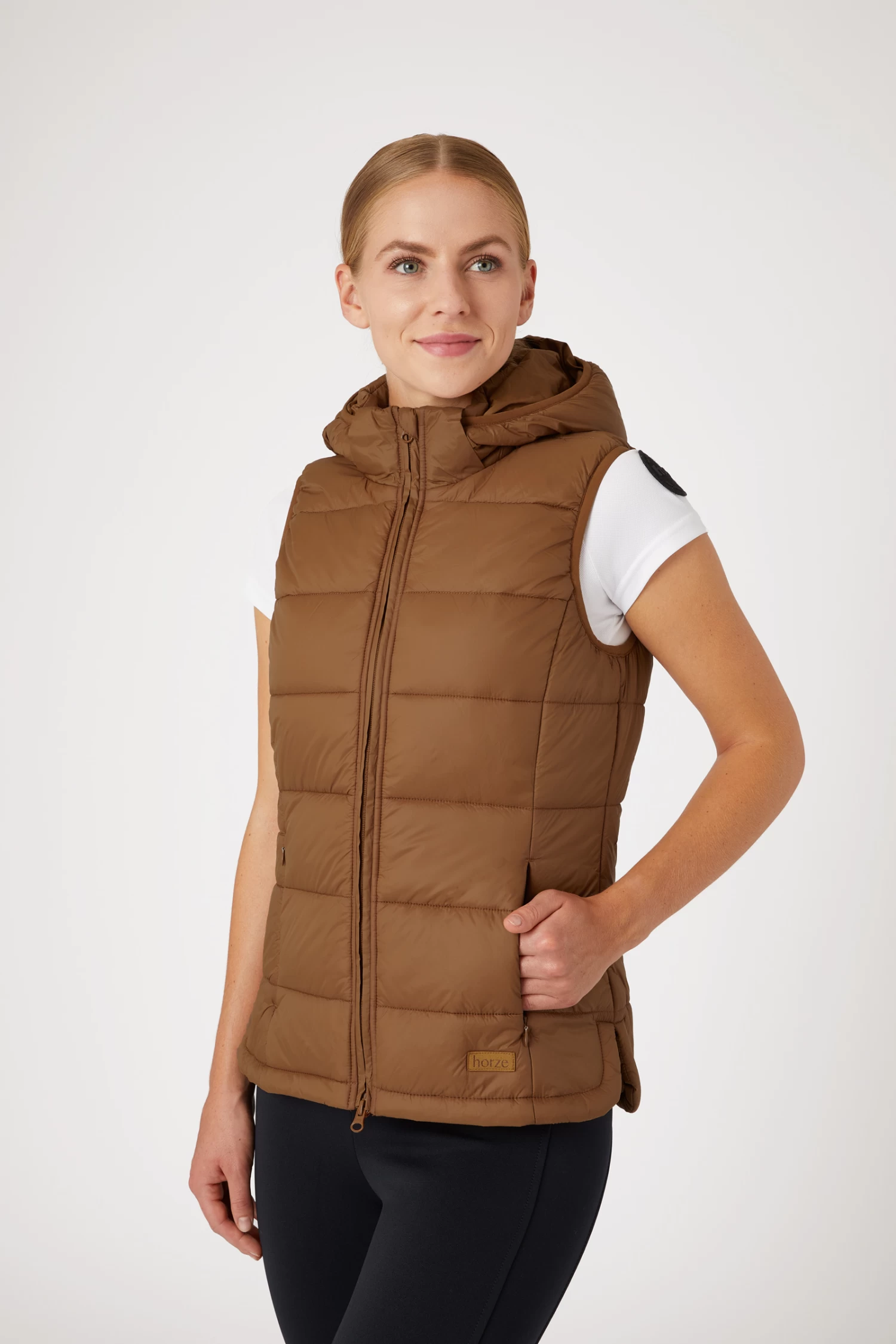 Horze Anne Women's Padded Riding Riding Vest 2 Horze Anne Women's Padded Riding Riding Vest - Image 2