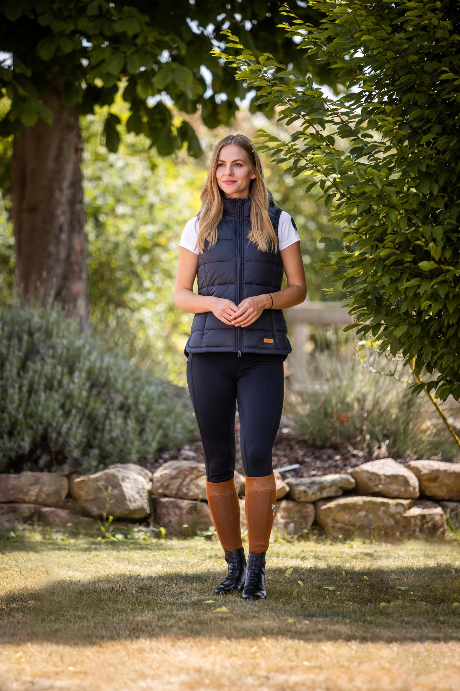 Horze Anne Women's Padded Riding Riding Vest 16 Horze Anne Women's Padded Riding Riding Vest - Image 16