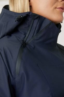 Horze Ayla Women's Rain Riding Riding Jacket With Zippers -Equestrian Clothing Shop 33628 VDB 6