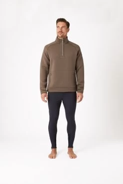B Vertigo Nicolas Men's Functional Sweatshirt With Zipper Pockets -Equestrian Clothing Shop 33630 fsbr 03