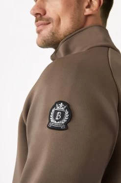 B Vertigo Nicolas Men's Functional Sweatshirt With Zipper Pockets -Equestrian Clothing Shop 33630 fsbr 05