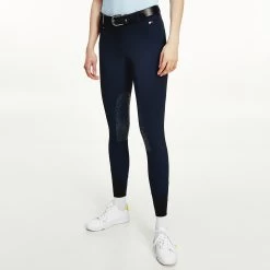 Tommy Hilfiger Equestrian Style Women's Knee Patch Breeches -Equestrian Clothing Shop 336330 DB 5