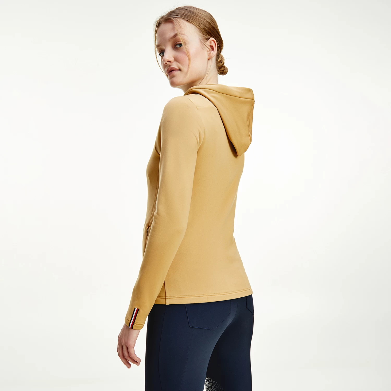 Tommy Hilfiger Equestrian Unicolor Women's Training Jacket 8 Tommy Hilfiger Equestrian Unicolor Women's Training Jacket - Image 8