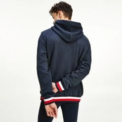 Tommy Hilfiger Equestrian Equestrian Statement Men's Hoodie -Equestrian Clothing Shop 336336 DB 4