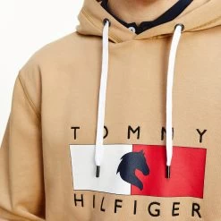 Tommy Hilfiger Equestrian Equestrian Statement Men's Hoodie -Equestrian Clothing Shop 336336 KBR 2