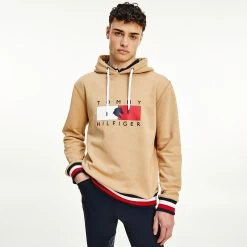 Tommy Hilfiger Equestrian Equestrian Statement Men's Hoodie -Equestrian Clothing Shop 336336 KBR 3
