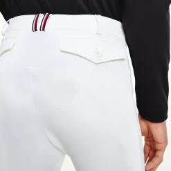 Tommy Hilfiger Equestrian Performance Men's Knee Patch Show Breeches -Equestrian Clothing Shop 336339 WH 3