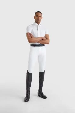 Tommy Hilfiger Equestrian Men's Show Shirt 17 Tommy Hilfiger Equestrian Men's Show Shirt -Equestrian Clothing Shop 336341 WH 3