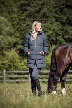 Horze Claire Women's Padded Riding Parka -Equestrian Clothing Shop 33637 BPG 8