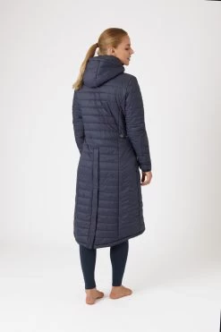 Horze Cecilia Women's Padded Long Riding Coat 13 Horze Cecilia Women's Padded Long Riding Coat -Equestrian Clothing Shop 33649 IKB 4