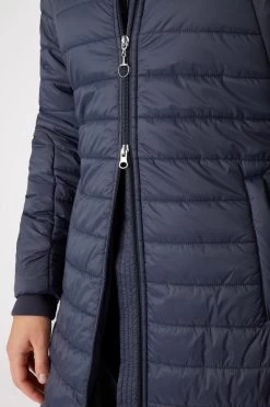 Horze Cecilia Women's Padded Long Riding Coat 14 Horze Cecilia Women's Padded Long Riding Coat -Equestrian Clothing Shop 33649 IKB 5