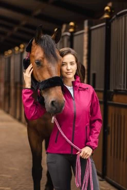 Horze Stella Women's Rain Riding Jacket -Equestrian Clothing Shop 33655 380 09