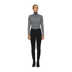 Cavalleria Toscana Women´s Jersey Fleece Half Zip Turtleneck -Equestrian Clothing Shop 336578 G 1