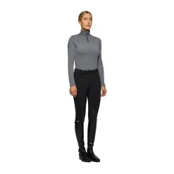 Cavalleria Toscana Women´s Jersey Fleece Half Zip Turtleneck -Equestrian Clothing Shop 336578 G 3