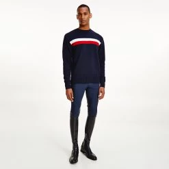 Tommy Hilfiger Equestrian Men's Sweater -Equestrian Clothing Shop 336590 DB 5