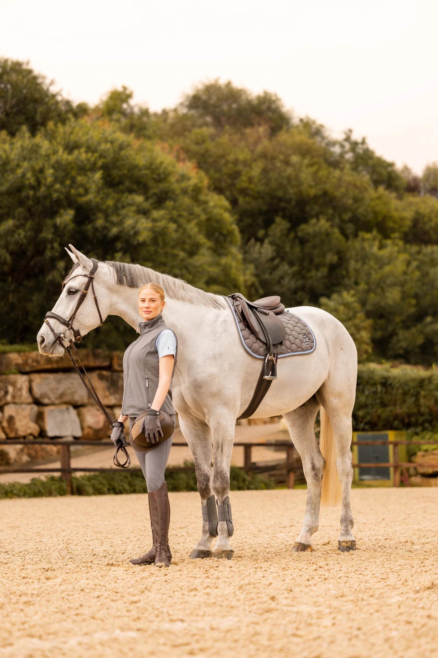 Horze Trisha Women's Softshell Riding Vest 20 Horze Trisha Women's Softshell Riding Vest - Image 20