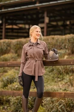 Horze Alyssa Women's Shirt Riding Jacket 35 Horze Alyssa Women's Shirt Riding Jacket -Equestrian Clothing Shop 33668 753 09