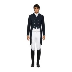 Cavalleria Toscana Men's Tech Knit Tailcoat -Equestrian Clothing Shop 336821 DB 1