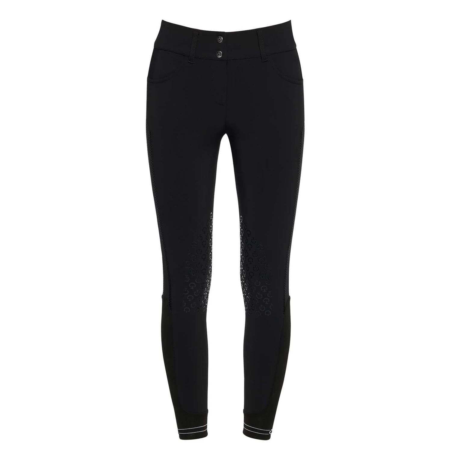 Cavalleria Toscana Embroidery Women's Knee Grip Breeches 2 Cavalleria Toscana Embroidery Women's Knee Grip Breeches - Image 2