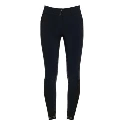 Cavalleria Toscana Embroidery Women's Knee Grip Breeches 12 Cavalleria Toscana Embroidery Women's Knee Grip Breeches -Equestrian Clothing Shop 336828 DB 2