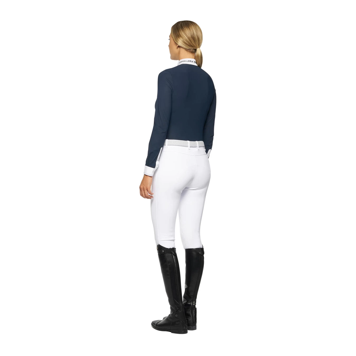 Cavalleria Toscana Embroidery Women's Show Long Sleeve 2 Cavalleria Toscana Embroidery Women's Show Long Sleeve - Image 2