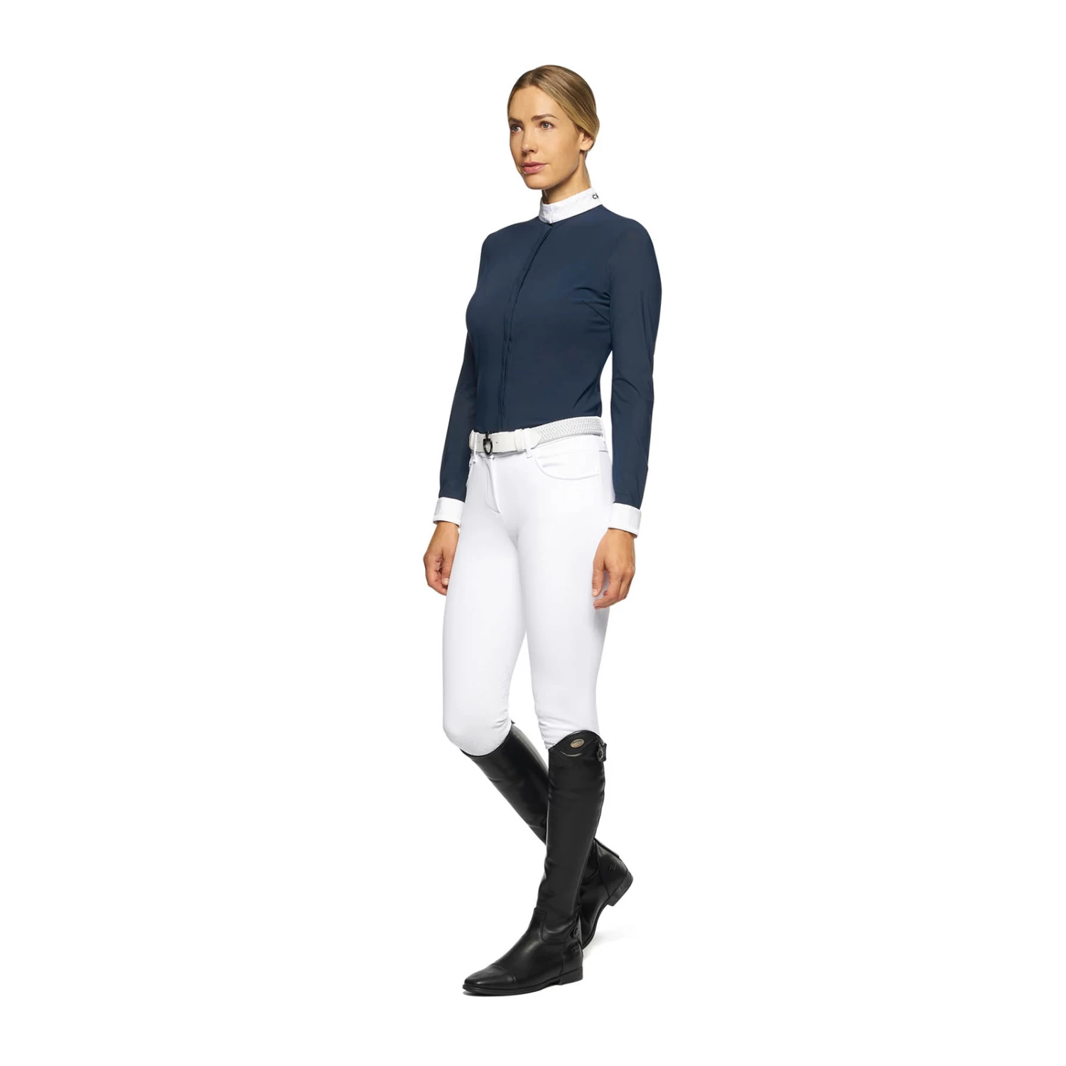 Cavalleria Toscana Embroidery Women's Show Long Sleeve 3 Cavalleria Toscana Embroidery Women's Show Long Sleeve - Image 3