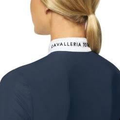 Cavalleria Toscana Embroidery Women's Show Long Sleeve 12 Cavalleria Toscana Embroidery Women's Show Long Sleeve -Equestrian Clothing Shop 336834 B 5