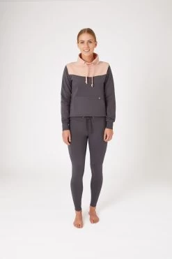 Horze Jade Women's Sweatshirt With High Collar 16 Horze Jade Women's Sweatshirt With High Collar -Equestrian Clothing Shop 33709 BPG CPI 3